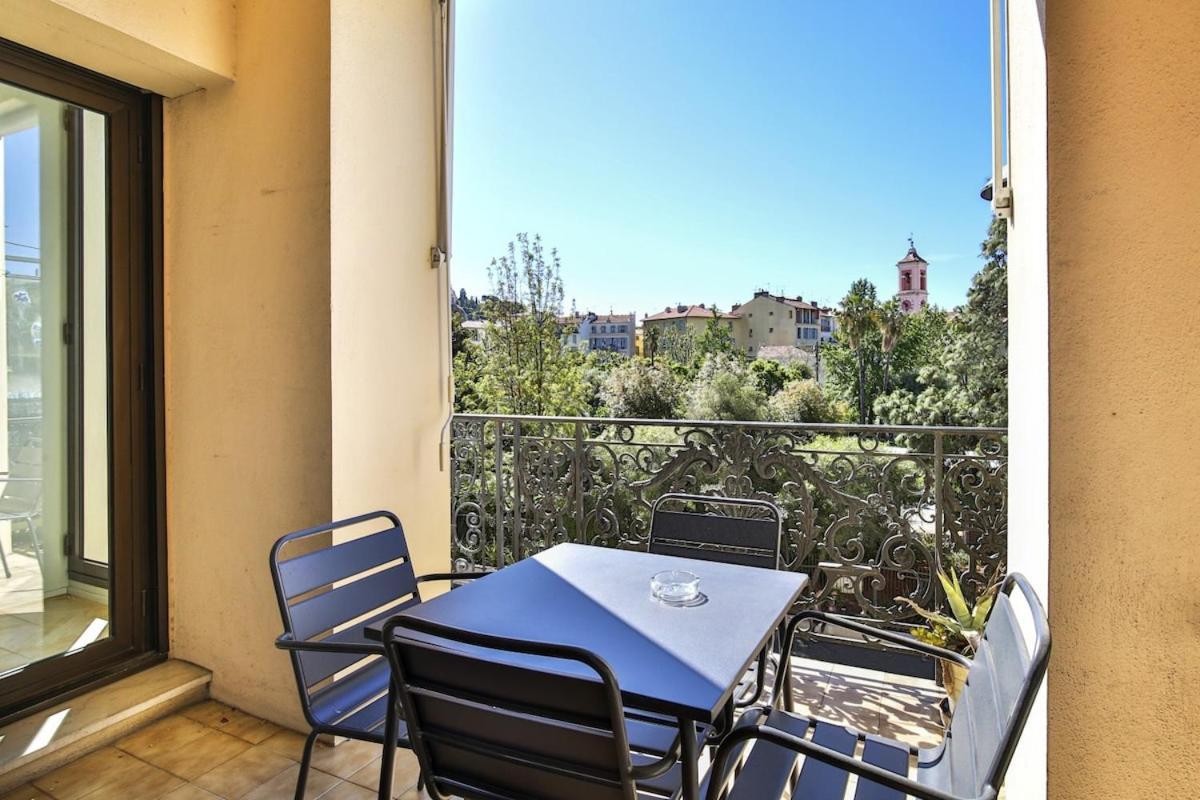 Balcon Vue Coulee Verte. Luxe Plein Coeur De Nice Exterior photo